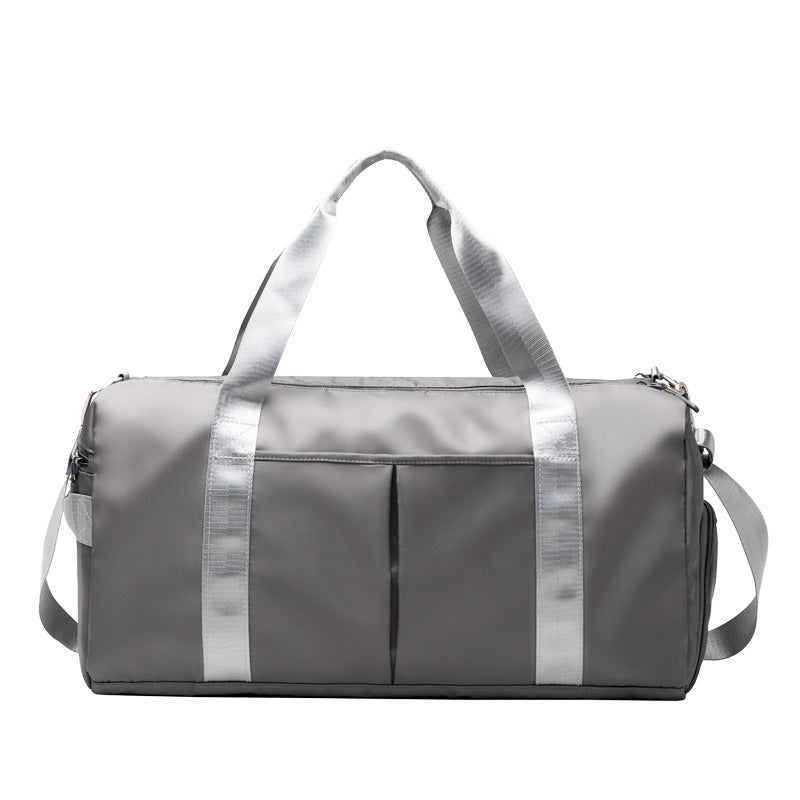 "Ultimate Waterproof Fitness Sports Travel Bag - Stylish Duffel Weekender for Women and Men - Perfect for Swim, Gym, and Travel"