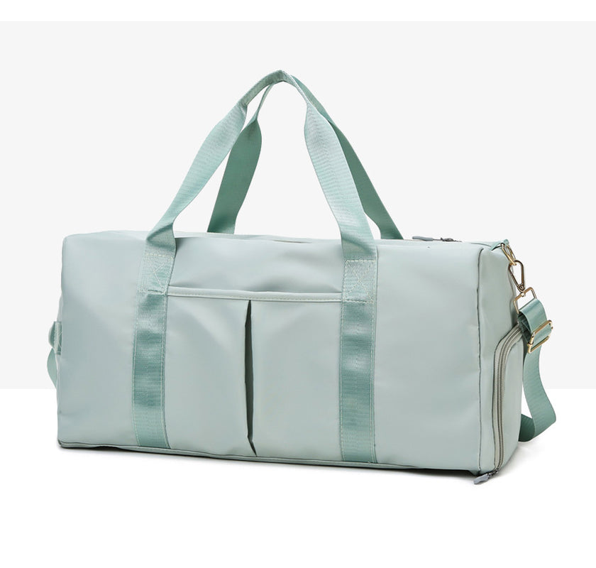"Ultimate Waterproof Fitness Sports Travel Bag - Stylish Duffel Weekender for Women and Men - Perfect for Swim, Gym, and Travel"