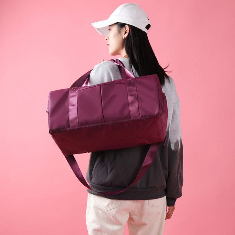 "Ultimate Waterproof Fitness Sports Travel Bag - Stylish Duffel Weekender for Women and Men - Perfect for Swim, Gym, and Travel"
