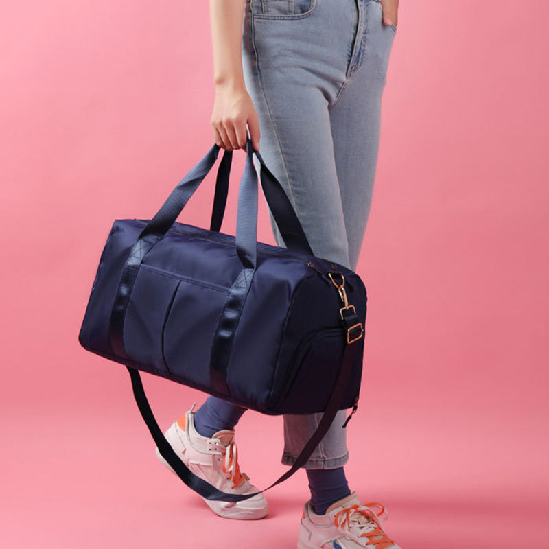 "Ultimate Waterproof Fitness Sports Travel Bag - Stylish Duffel Weekender for Women and Men - Perfect for Swim, Gym, and Travel"
