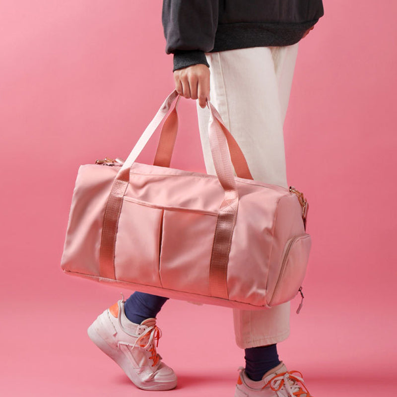 "Ultimate Waterproof Fitness Sports Travel Bag - Stylish Duffel Weekender for Women and Men - Perfect for Swim, Gym, and Travel"