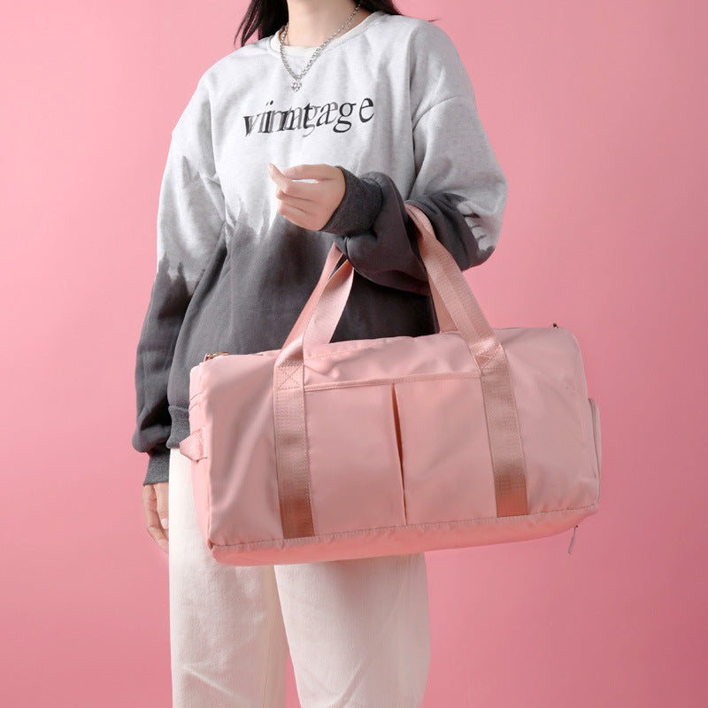 "Ultimate Waterproof Fitness Sports Travel Bag - Stylish Duffel Weekender for Women and Men - Perfect for Swim, Gym, and Travel"