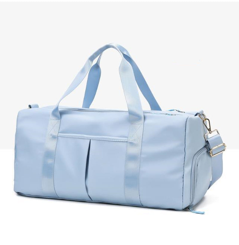 "Ultimate Waterproof Fitness Sports Travel Bag - Stylish Duffel Weekender for Women and Men - Perfect for Swim, Gym, and Travel"